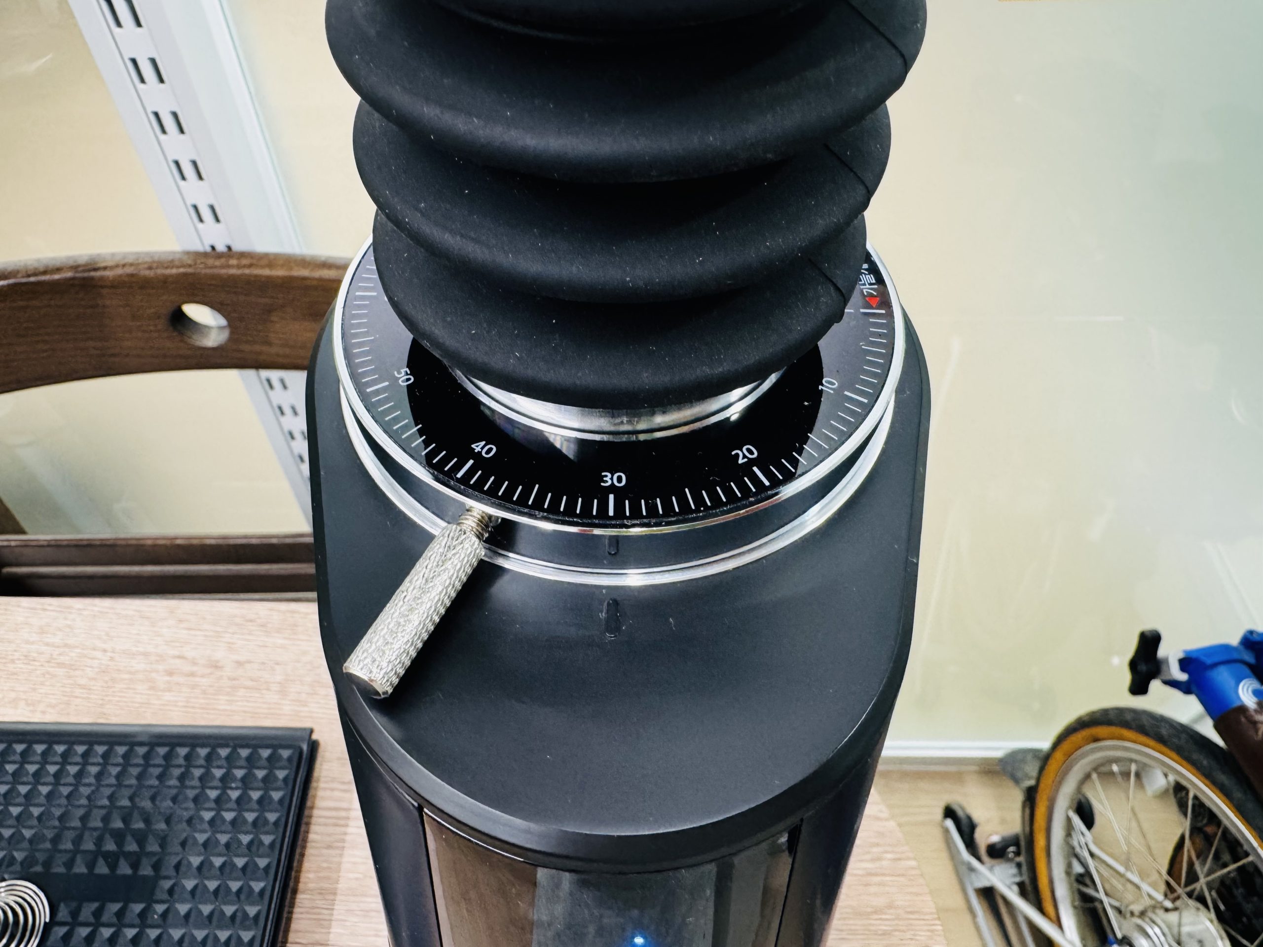 그라인더 분쇄도 설정